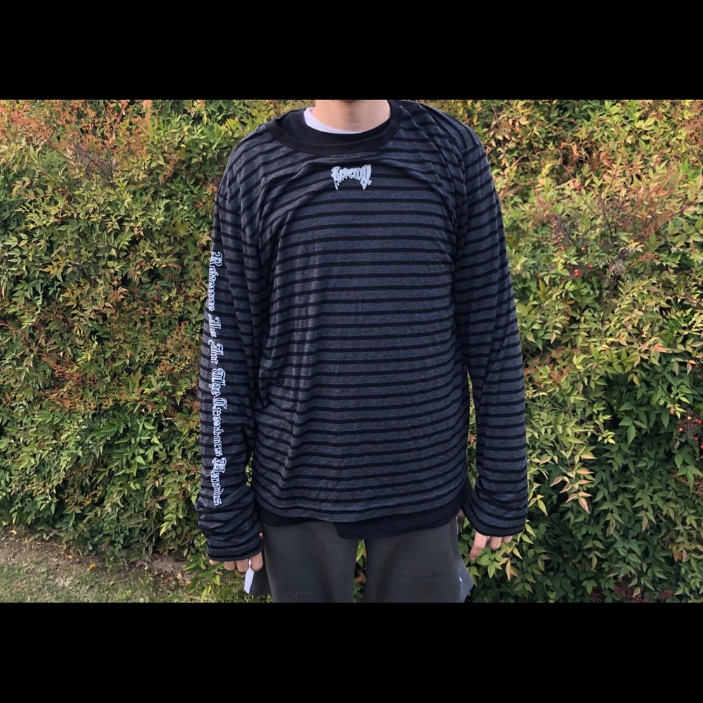 Revenge striped long sleeve